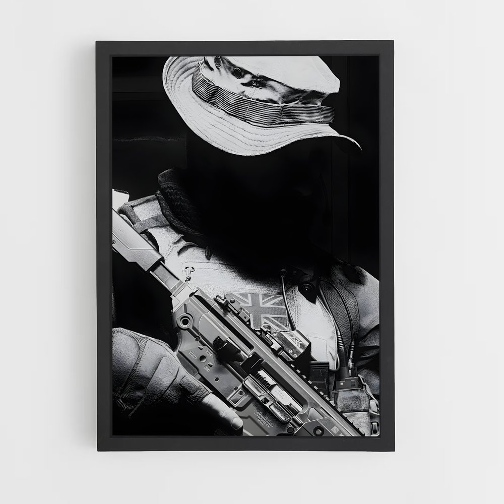 Poster Captain price – affiche Call of Duty (vue 2)